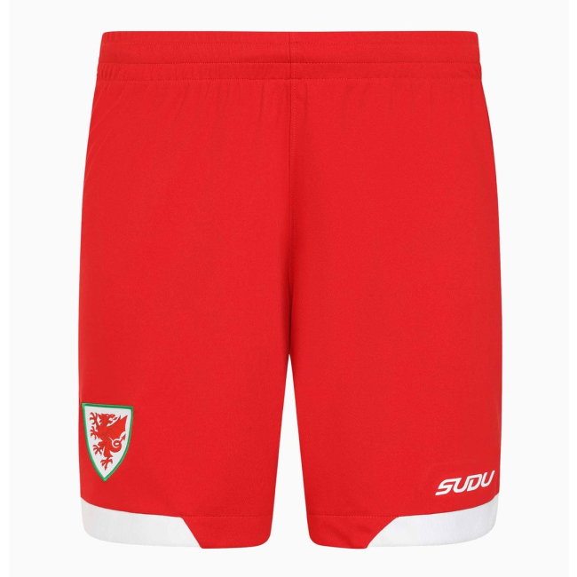 2026-2027 Wales SUDU Home Shorts (Red)
