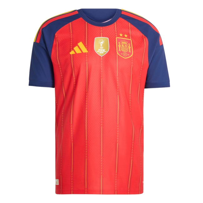 2026-2027 Spain Authentic Home WC WINNERS Shirt