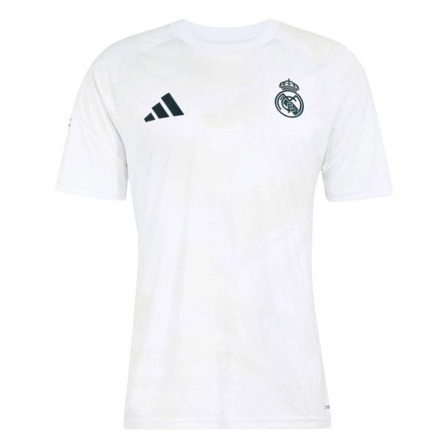 2026-2027 Real Madrid Pre-Match Shirt (White) - Kids