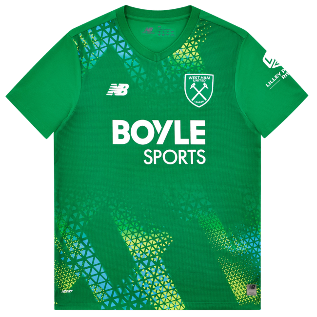 2026-2027 West Ham Home Goalkeeper Shirt (Green)