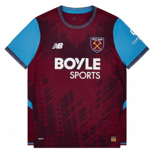 2026-2027 West Ham Authentic Home Shirt