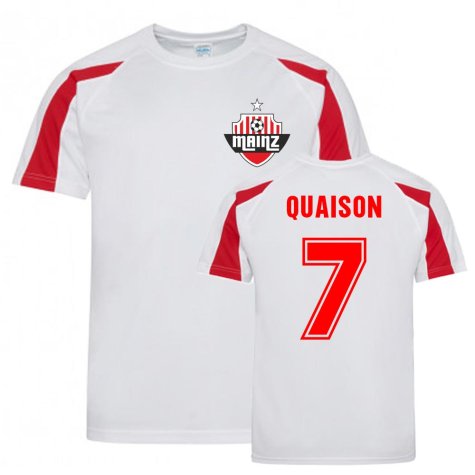 Robin Quaison Mainz Sports Training Jersey (White)