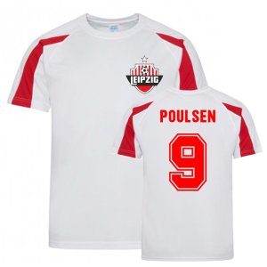 Yussuf Poulsen Leipzig Sports Training Jersey (White)