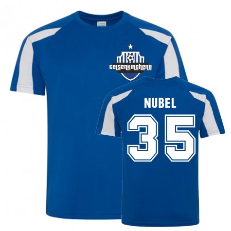 Alexander Nubel Schalke Sports Training Jersey (Blue)