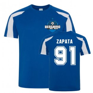 Duvan Zapata Atalanta Sports Training Jersey (Blue)