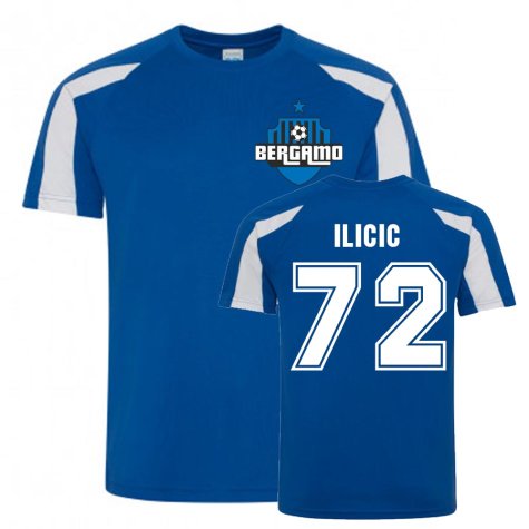 Josip Ilicic Atalanta Sports Training Jersey (Blue)