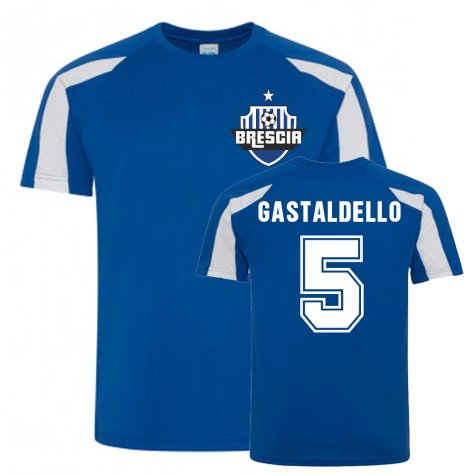 Daniele Gastaldello Brescia Sports Training Jersey (Blue)