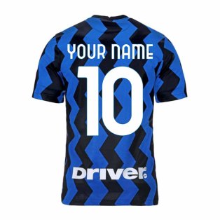 2020-2021 Inter Milan Home Nike Football Shirt (Your Name)