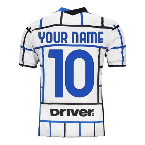 2020-2021 Inter Milan Away Nike Football Shirt (Your Name)