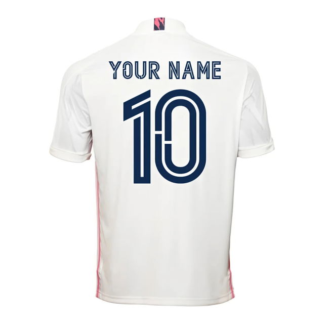 2020-2021 Real Madrid Adidas Home Football Shirt (Your Name)