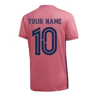 2020-2021 Real Madrid Adidas Womens Away Shirt (Your Name)