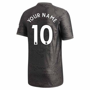 2020-2021 Man Utd Adidas Away Football Shirt (Your Name)