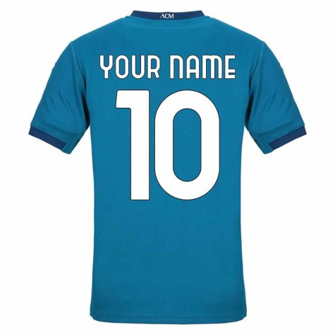 2020-2021 AC Milan Puma Third Football Shirt (Your Name)