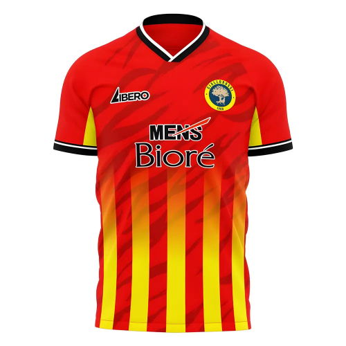 2025-2026 Lecce Home Concept Shirt (Libero) Adult Short Sleeve