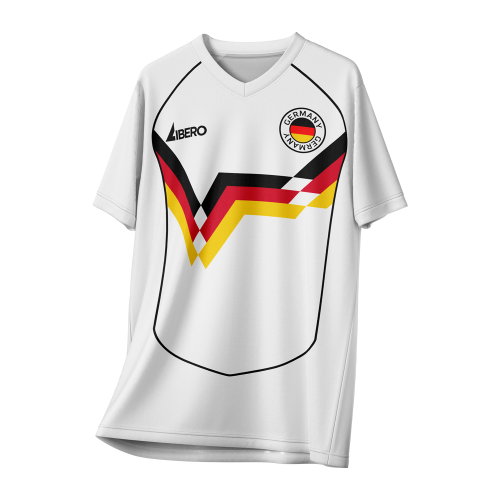 Germany 1990 Vintage Style Concept Shirt (Libero) Adult Short Sleeve