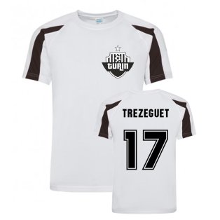 David Trezeguet Juventus Sports Training Jersey (White)