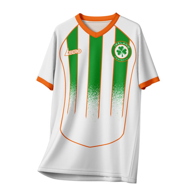 Ireland 1994 Away Vintage Style Concept Shirt Adult Short Sleeve
