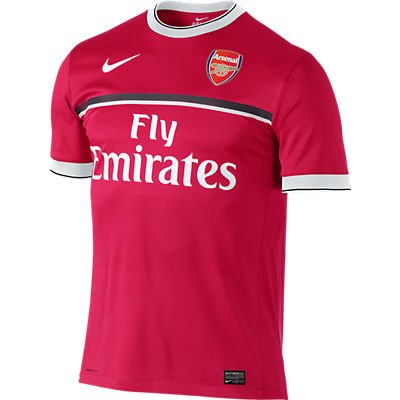 2011-12 Arsenal Nike Pre-Match Training Jersey (Red)