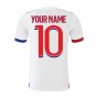 2020-2021 Olympique Lyon Adidas Home Football Shirt (Kids) (Your Name)