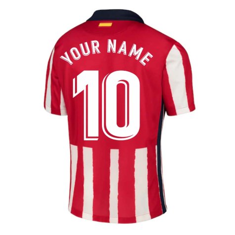 2020-2021 Atletico Madrid Home Nike Shirt (Kids) (Your Name)