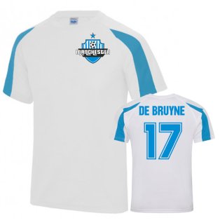 Kevin De Bruyne Man City Sports Training Jersey (White)