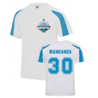 Steve Mandanda Marseille Sports Training Jersey (White)