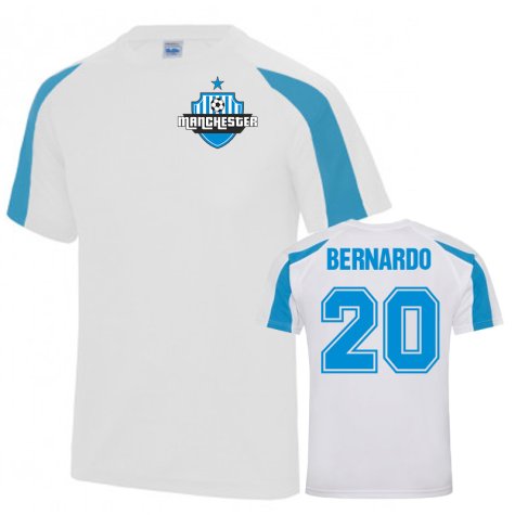 Bernardo Silva Man City Sports Training Jersey (White)