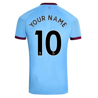 2020-2021 West Ham Away Football Shirt (Your Name)