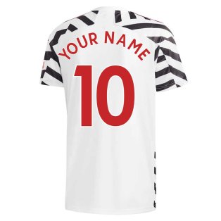 2020-2021 Man Utd Adidas Third Football Shirt (Your Name)