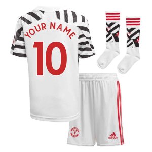 2020-2021 Man Utd Adidas Third Little Boys Mini Kit
