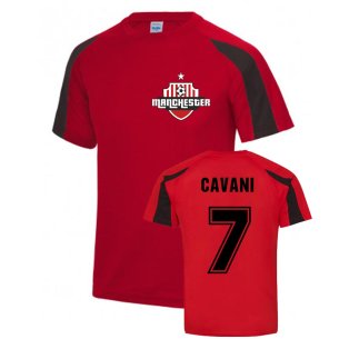 Edinson Cavani Manchester Sports Training Jersey (Red)