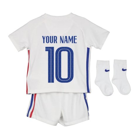 2020-2021 France Away Nike Baby Kit (Your Name)