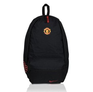 2011-12 Man Utd Nike Allegiance Backpack (Black)