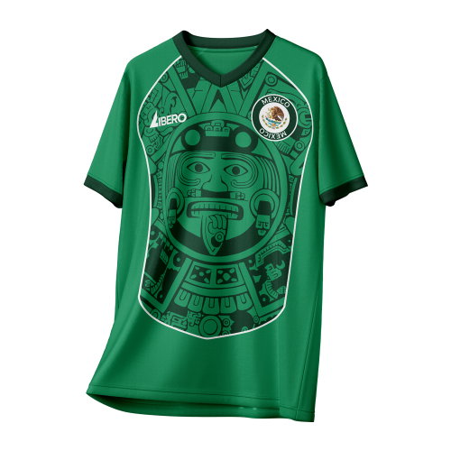 Mexico 1998 Vintage Style Concept Shirt Adult Short Sleeve