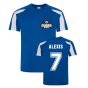 Alexis Sanchez Milan Sports Training Jersey (Blue)