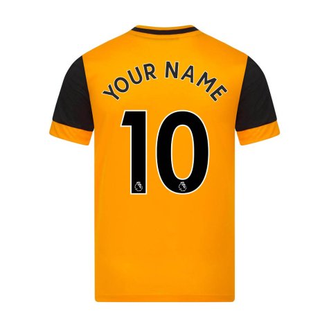 2020-2021 Wolves Home Football Shirt (Your Name)