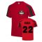 Kaka Milan Sport Training Jersey (Red)