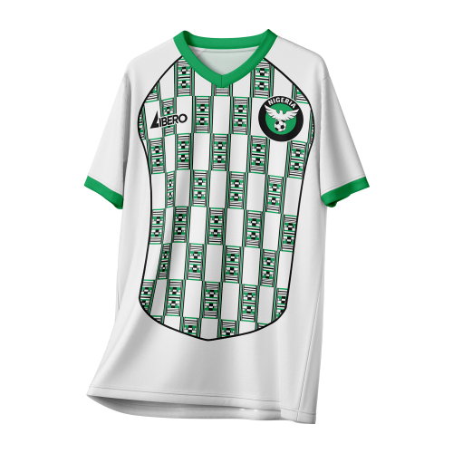 Nigeria 1994 Vintage Style Concept Shirt Adult Short Sleeve