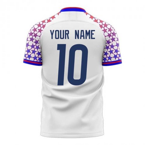 USA 2023-2024 Home Concept Football Kit (Libero) (Your Name)