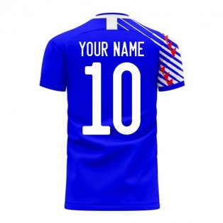 Japan 2022-2023 Home Concept Football Kit (Libero) (Your Name)