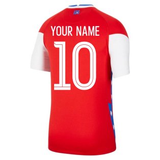 2020-2021 Chile Home Shirt (Your Name)