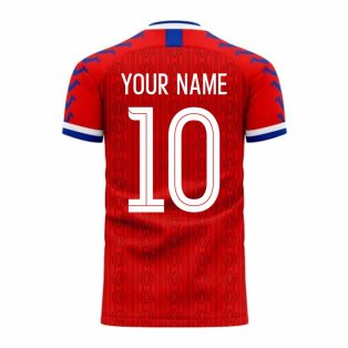 Chile 2022-2023 Home Concept Football Kit (Viper) (Your Name)