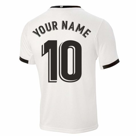 2020-2021 Valencia Home Shirt (Kids) (Your Name)
