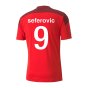2020-2021 Switzerland Home Puma Football Shirt (SEFEROVIC 9)