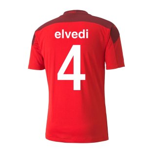 2020-2021 Switzerland Home Puma Football Shirt (Kids) (ELVEDI 4)