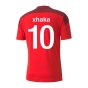 2020-2021 Switzerland Home Puma Football Shirt (Kids) (XHAKA 10)