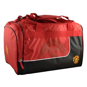 Manchester United Crest Holdall Bag (Red)