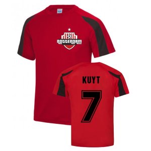 Dirk Kuyt Feyenoord Sports Training Jersey (Red)