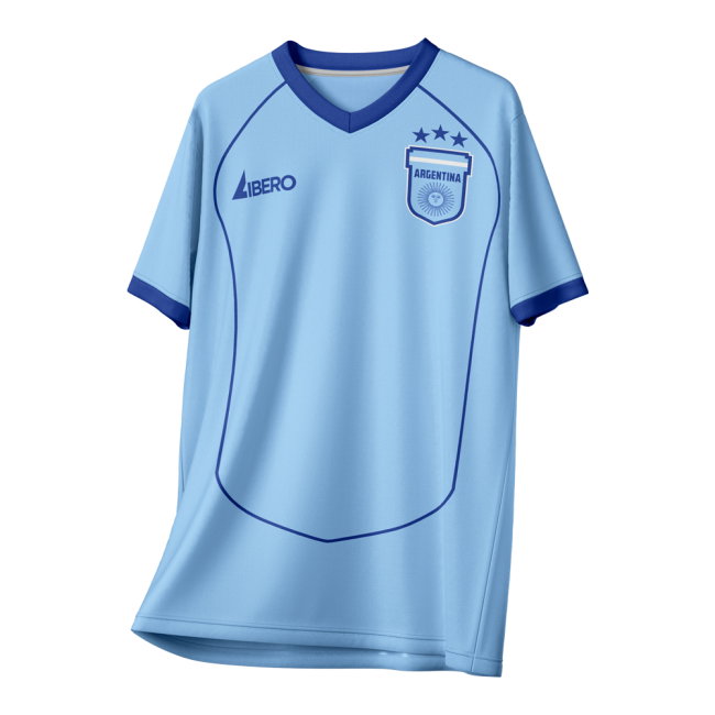 Argentina 1990 Vintage Style Concept Shirt Adult Short Sleeve