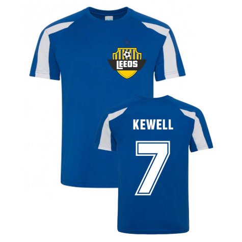 Harry Kewell Leeds Sports Training Jersey (Blue)